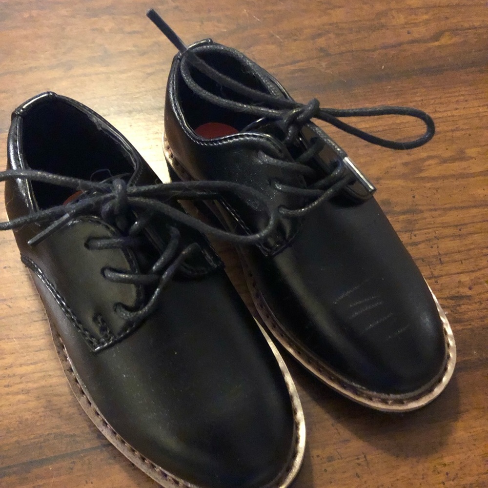Toddler Black Dress Shoes